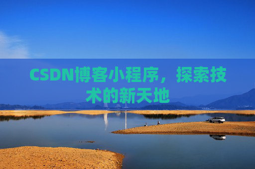 CSDN博客小程序，探索技术的新天地
